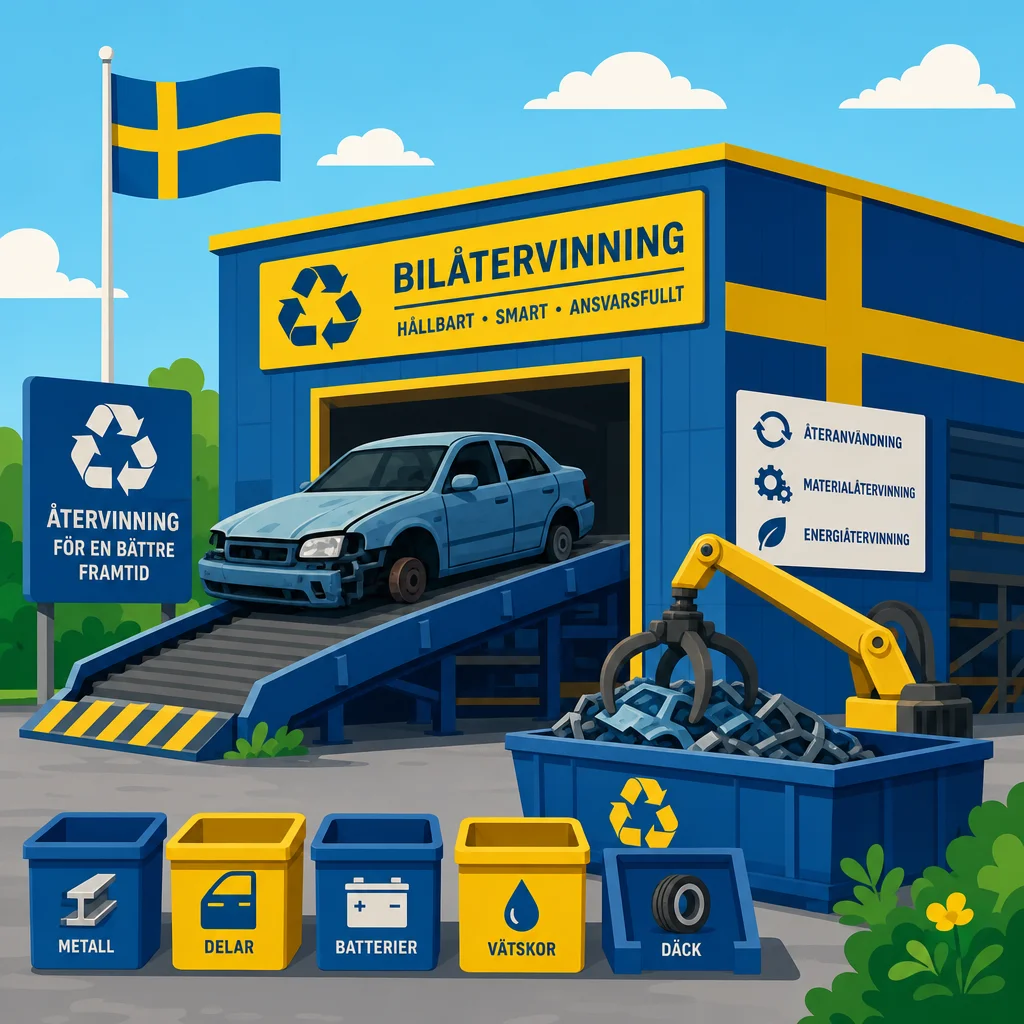 Så Fungerar Bilskrotning i Sverige – Steg för Steg