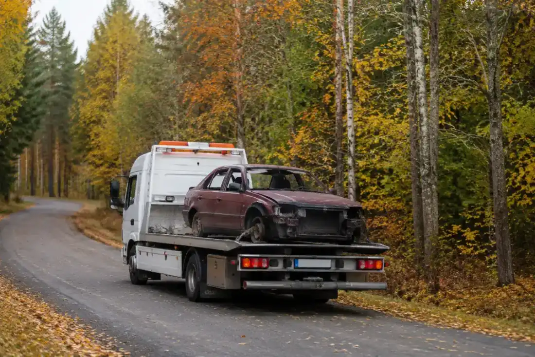 Bilskrotning i Värnamo
