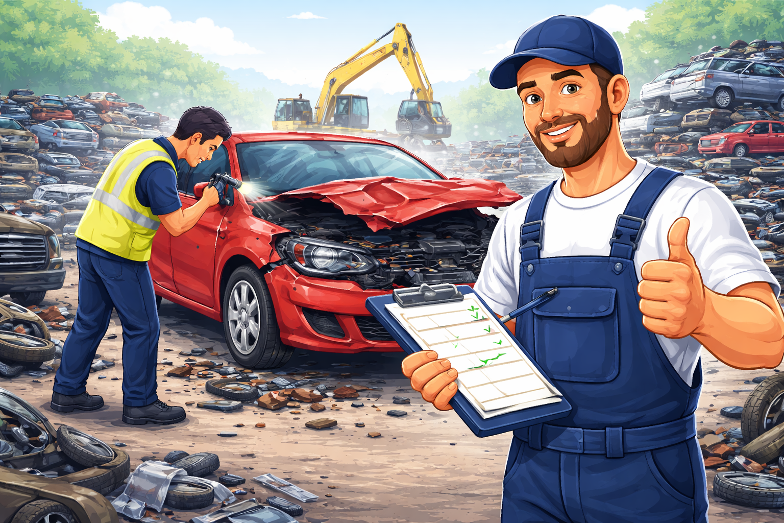 Bilskrotning och biluppköp