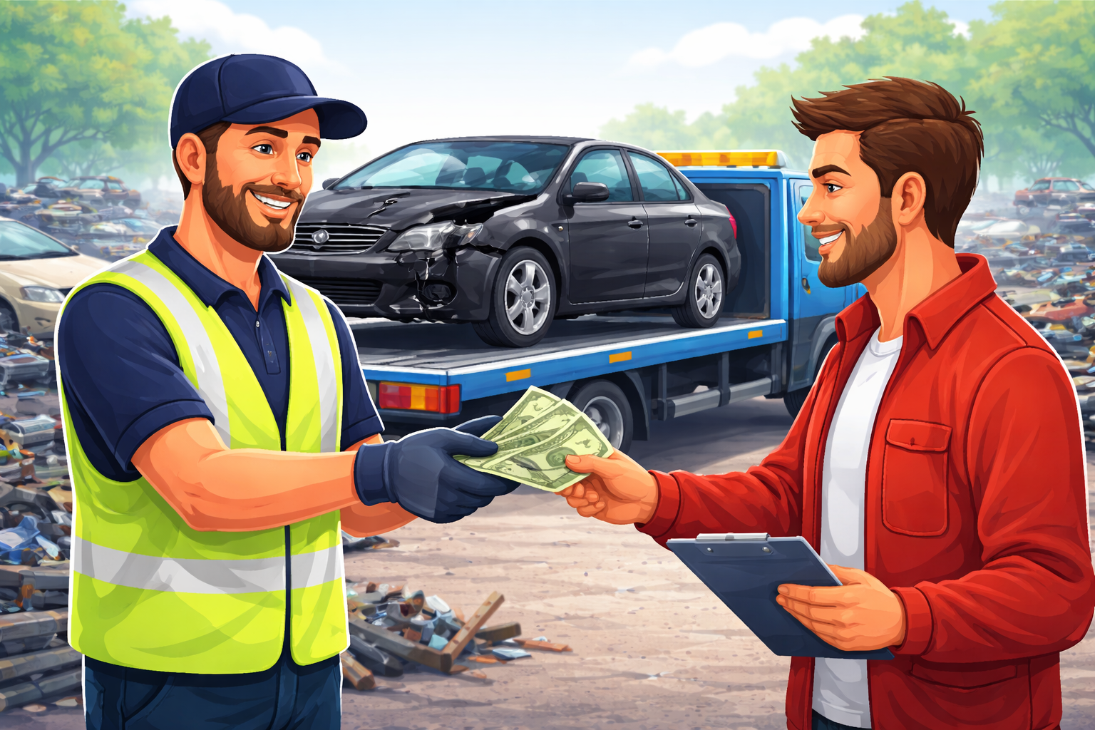 Bilskrotning och biluppköp med BytBilNu